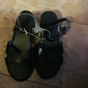 Black Women's Sandals